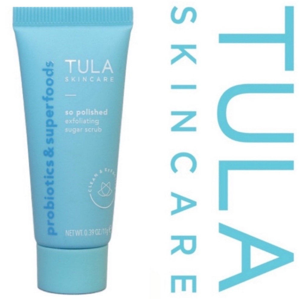 TULA Skincare So Polished Travel Exfoliating Sugar Scrub